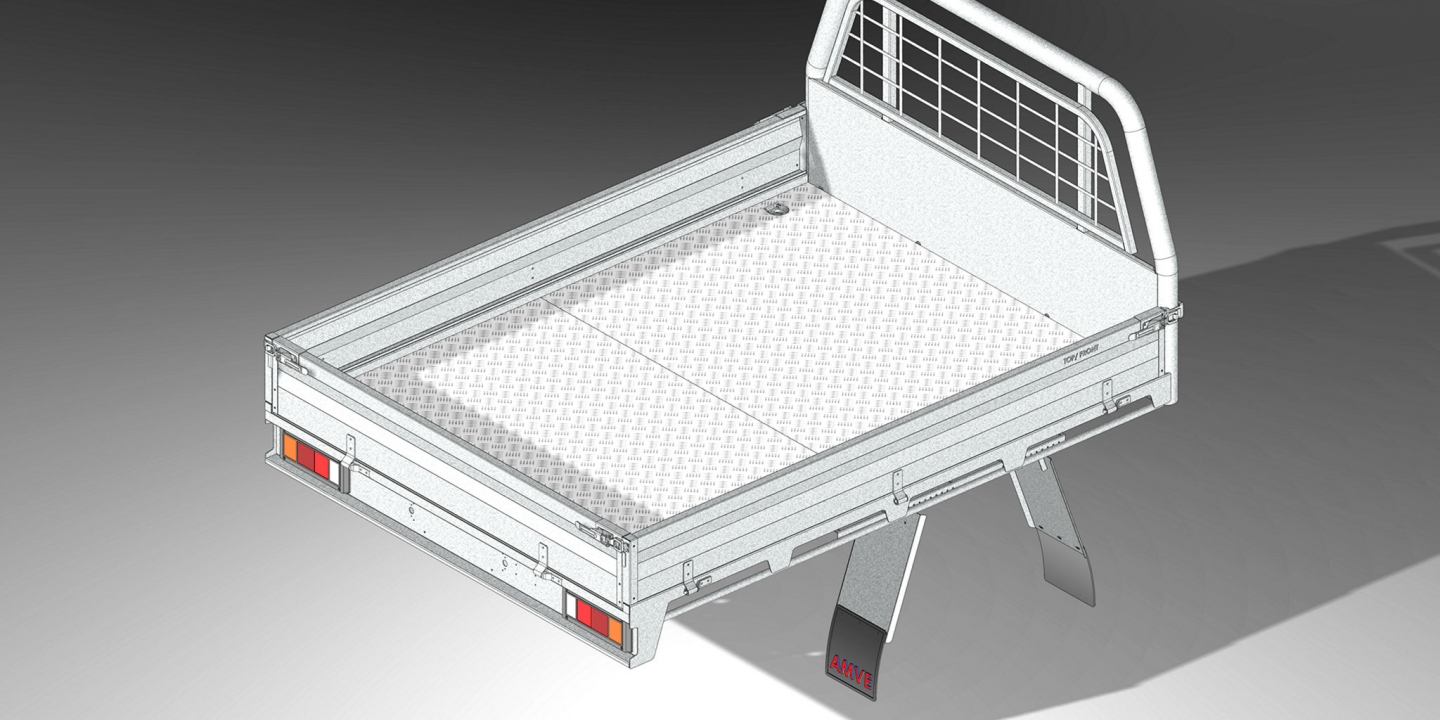 Aluminium Tray Body