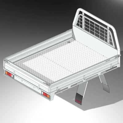 Aluminium Tray Body